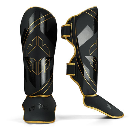 Light Shin Guards Logo 3.0 Gold
