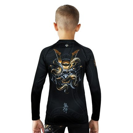 Kids Rashguard Oni Samurai long sleeve