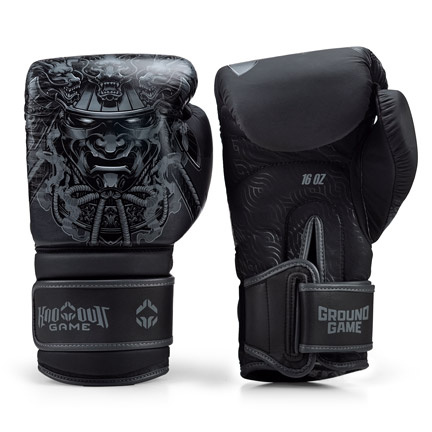 Boxing Gloves Samurai Shadow
