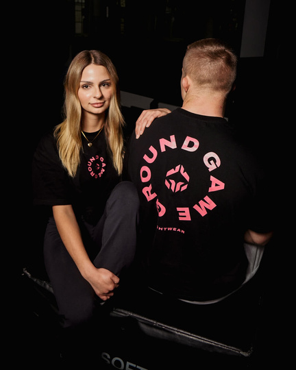 T-shirt Round 1 Oversize (Black)