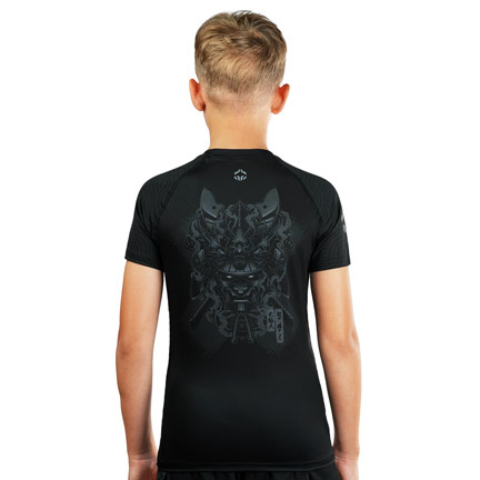 Kids' Rashguard Samurai Shadow short sleeve