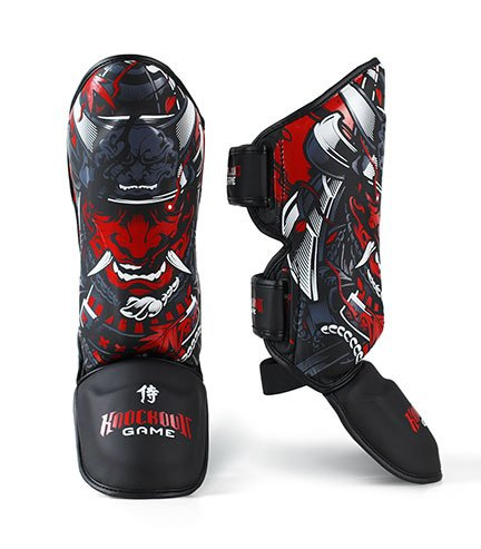 Kids Shin Guards Samurai