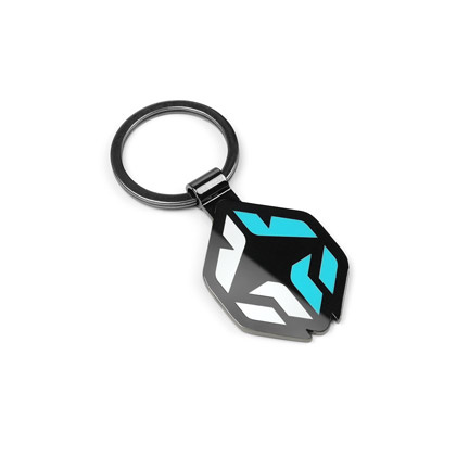 Enamelled Keyring Ground Game Logo 2.0