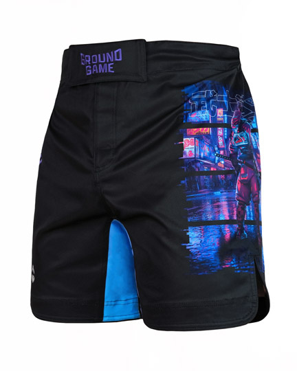 MMA Shorts Cyber Samurai