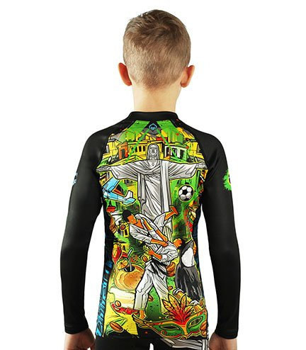 Rashguard Brasil Kids long sleeve
